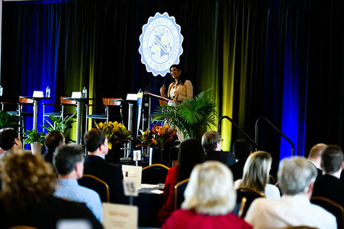 Keynote speech by Dr. Kimbrough at Ohio Economic Forum 2025