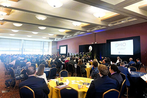 Audience at Ohio Economic Forum 2025