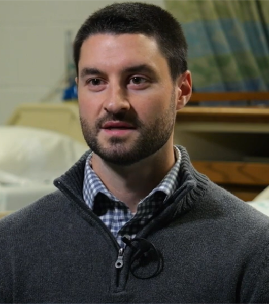 Video testimonial of graduate student in Nursing