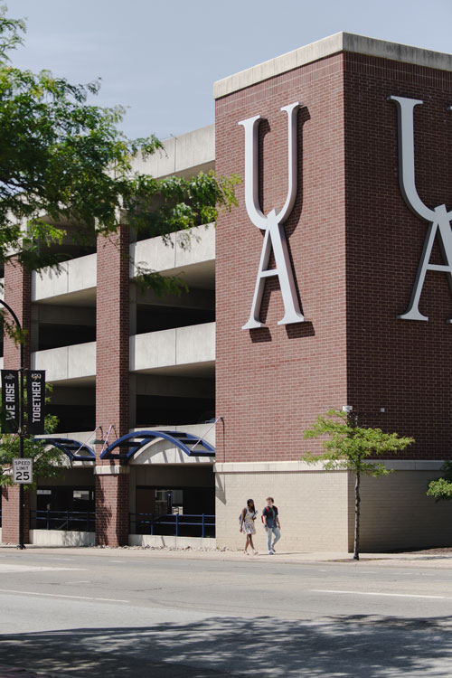 Parking at The University of Akron