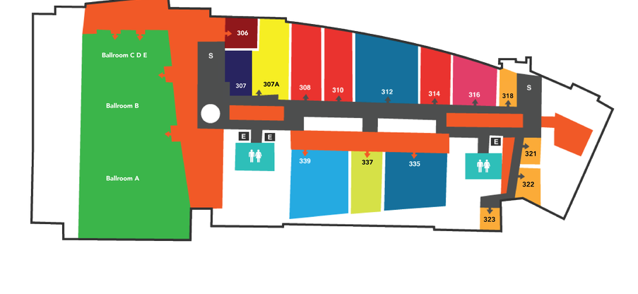 third floor map